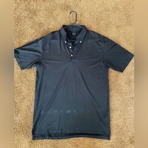 * NWOT MENS DUNNING GOLF SHIRT ⛳️ SZ LARGE WITH LOGO ON BACK